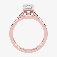 (F-G /Vs2-Si1) Womens 3 1/2 CT. T.W Lab Grown White Diamond 10K Gold Round Side Stone Bridal Set