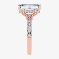 (F-G /Vs2-Si1) Womens 8 1/2 Ct. T.W. Lab Grown White Diamond 14K Gold Side Stone Engagement Ring
