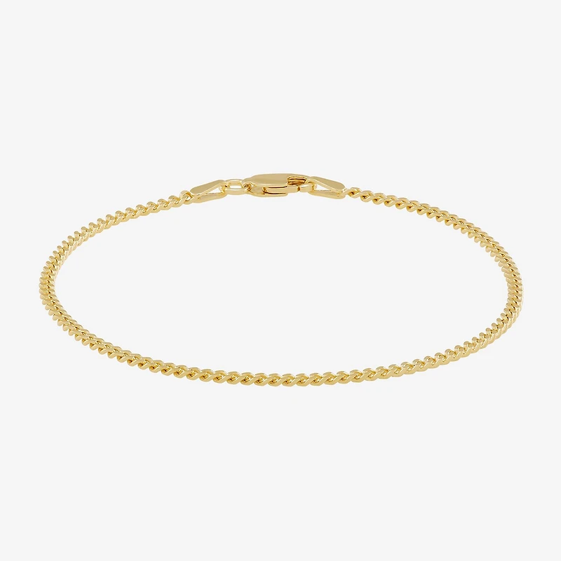 Silver Addiction Womens 2-pc. 14K Gold Over Silver Bracelet Set