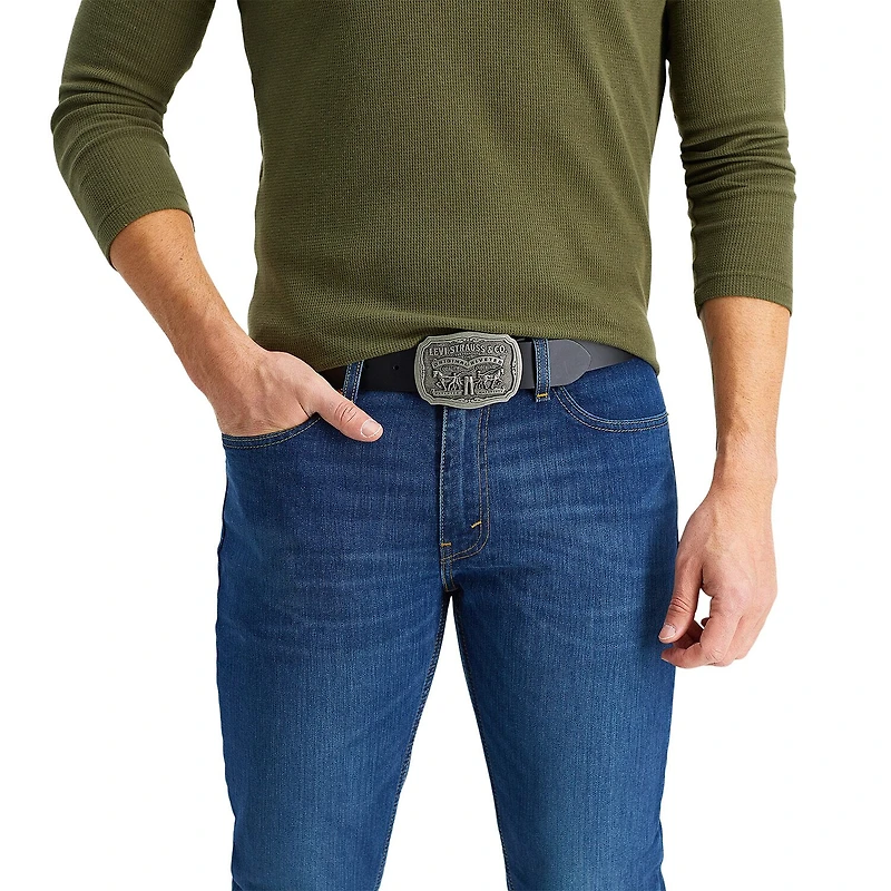 Levi's® 40mm Logo Plaq Mens Belt