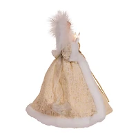 Kurt Adler 10" 10-Light Natural Angel Indoor Tree Skirt