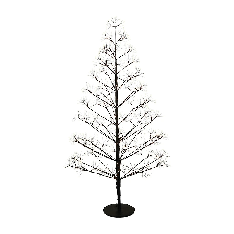 Kurt Adler Pre-Lit Warm White Led Silhouette Fairy 5 Foot Christmas Tree