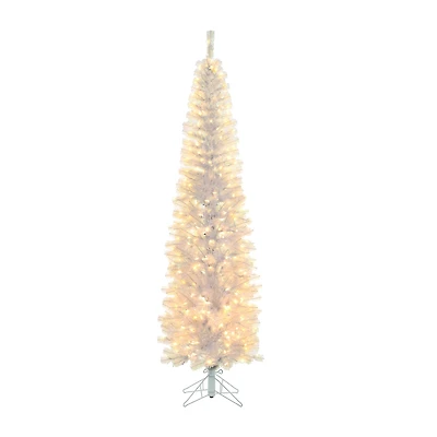 Kurt Adler 7' Warm White Led Iridescent Slim Winchester 7 Foot Christmas Tree