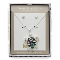 Mixit Womens Cubic Zirconia Hypoallergenic 2-pc. Jewelry Set
