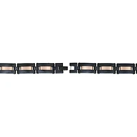 Stainless Steel 8 1/2 Inch Solid Link Bracelet