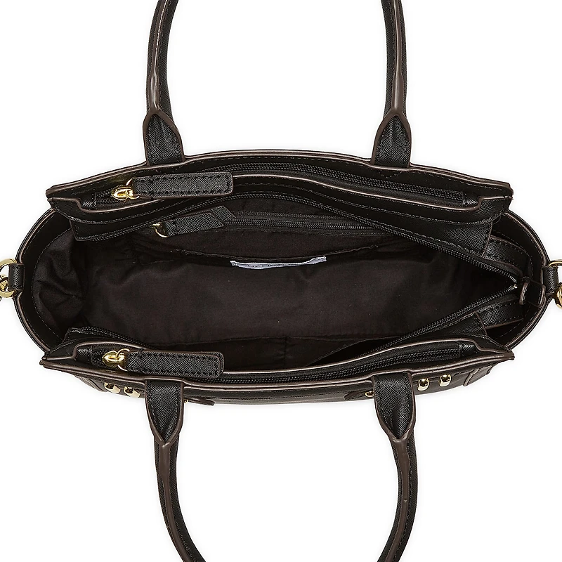 Liz Claiborne Mini Tuxedo Tote Bag