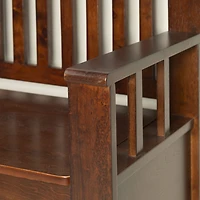 Linon Cuyler Living Room Collection Bench