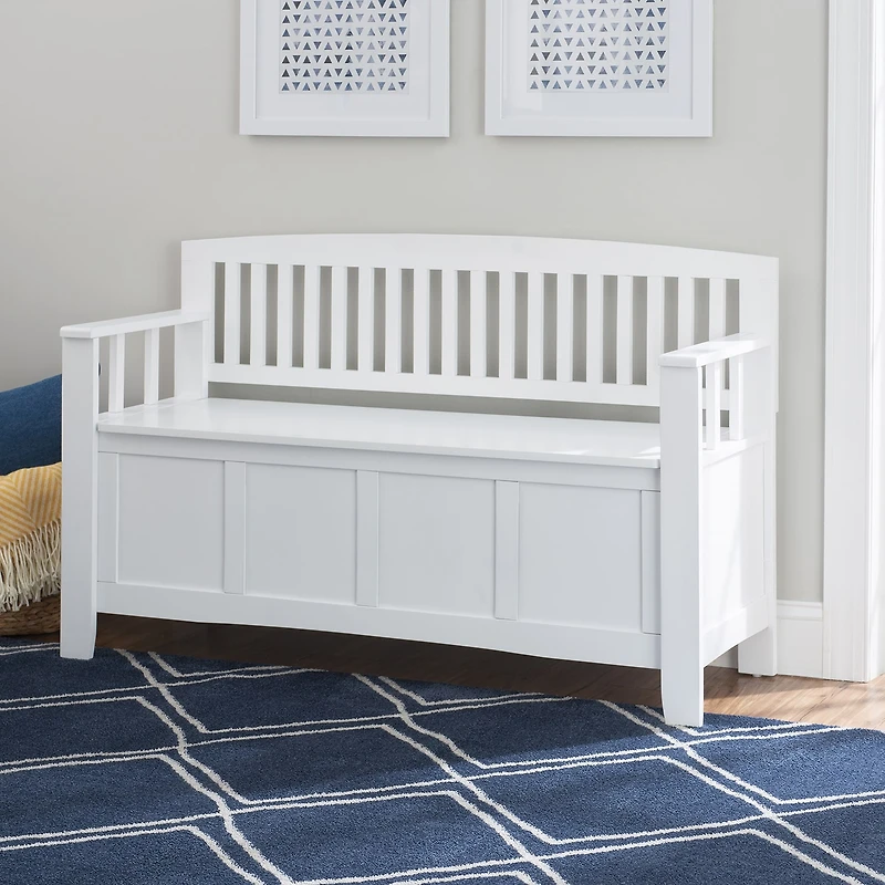 Linon Cuyler Living Room Collection Bench