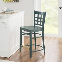 Linon Lashley Kitchen And Dinning Room Collection Counter Height Bar Stool