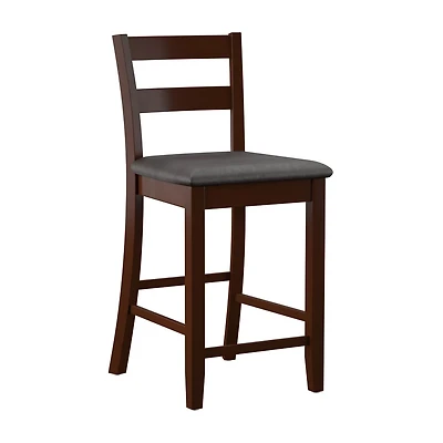 Linon Tarlton Kitchen And Dinning Room Collection Counter Height Bar Stool