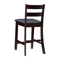 Linon Tarlton Kitchen And Dinning Room Collection Counter Height Bar Stool
