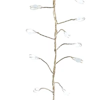Kurt Adler 300-Light Cluster Garland Cool White LED Twinkle Lights