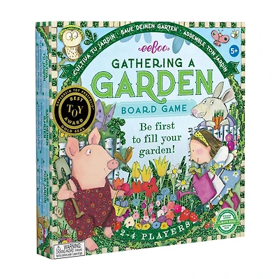 Eeboo Gathering A Garden Board Game 25-pc. Board Game
