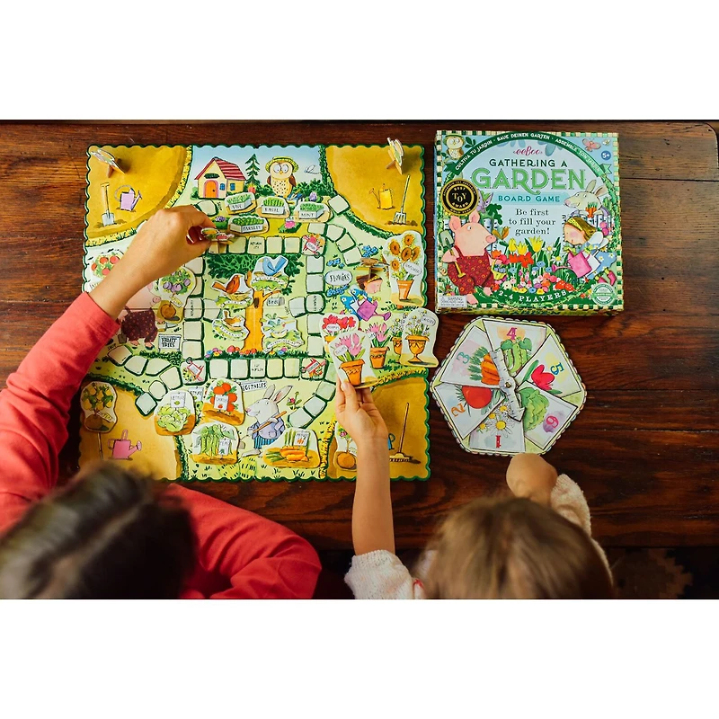 Eeboo Gathering A Garden Board Game 25-pc. Board Game
