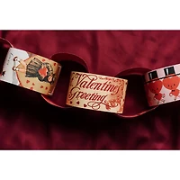 Eeboo Valentine Paper Chain - 120 Links Paper Craft