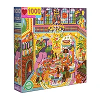 Eeboo Piece And Love Family Dinner Night 1000 Piece 1000-pc. Puzzle