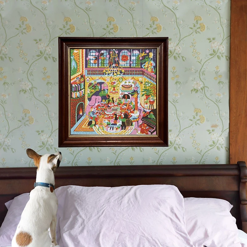 Eeboo Piece And Love Family Dinner Night 1000 Piece 1000-pc. Puzzle