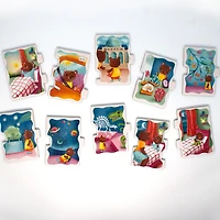 Eeboo Ready To Go Puzzle - Museum - Sequencing Activity 10-pc. Puzzle