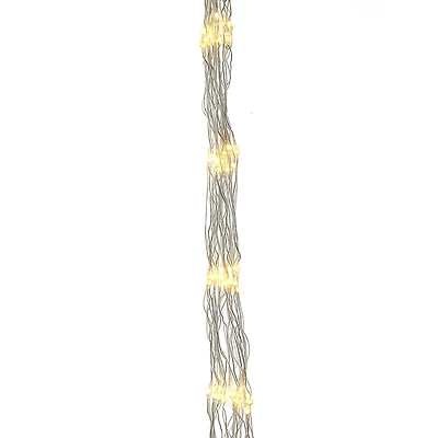 Kurt Adler 182-Light Dual Color (Warm White and Multicolored) LED Net-Style Light Set