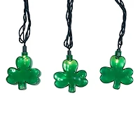 Kurt Adler UL 10-Light Shamrock Light Set