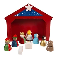 Kurt Adler 10-pc. Nativity Set