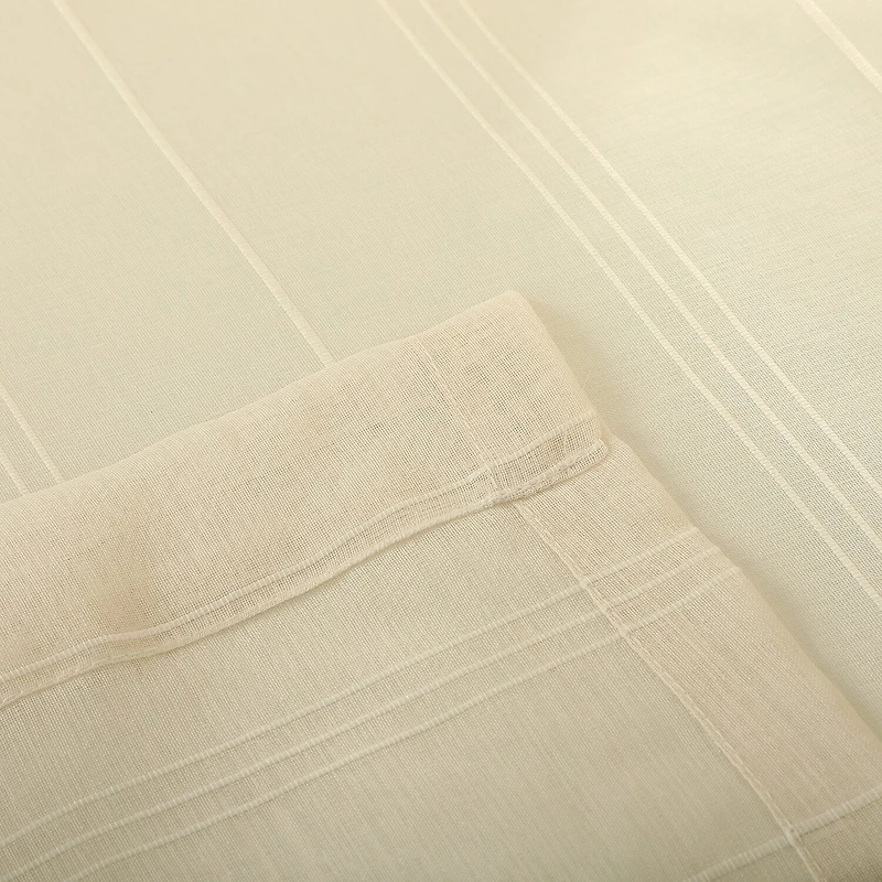 Stratford Park Karina Rod Pocket Sheer Set of 2 Curtain Panel
