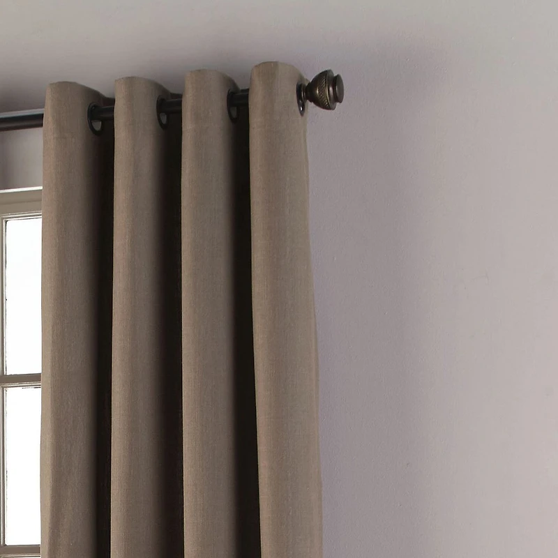 Stratford Park Serena Grommet Top Blackout Single Curtain Panel