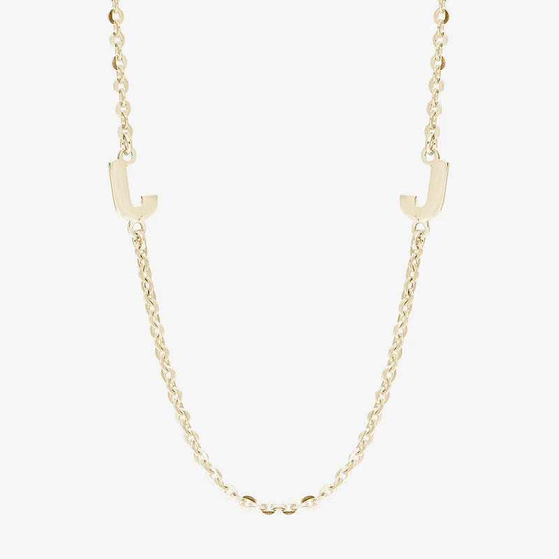 Womens 14K Gold Over Silver 16 Inch Cable Chain Necklace