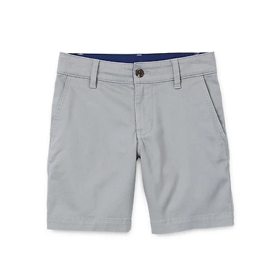 Thereabouts Little & Big Kid Boys 8" Adjustable Waist Stretch Fabric Chino Short