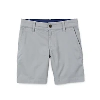 Thereabouts Little & Big Kid Boys 8" Adjustable Waist Stretch Fabric Chino Short