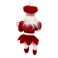 Kurt Adler 17-Inch Kringle Klaus Peppermint Chef Santa