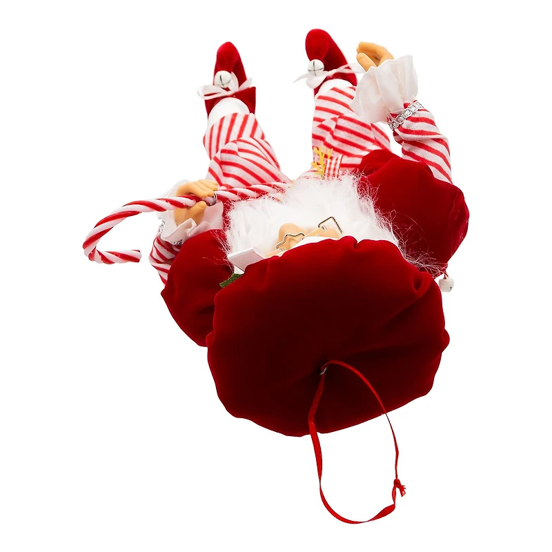Kurt Adler 17-Inch Kringle Klaus Peppermint Chef Santa