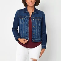 a.n.a Womens Denim Midweight Jacket