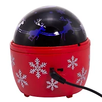 Kurt Adler Reindeer Night Light Projector Lighted Christmas Tabletop Decor
