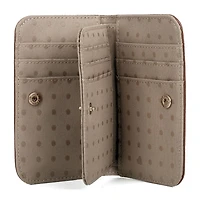 Dopp Snap Card Case Womens Rfid Blocking Wallet