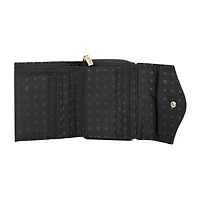 Dopp Accordion Zip French Womens Rfid Blocking Front Pocket Wallet