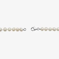 Womens Cultured Freshwater Pearl Sterling Silver -pc. Jewelry Set