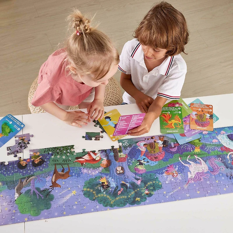 Hape Glow-In-The-Dark Magic Forest 2-pc. Puzzle