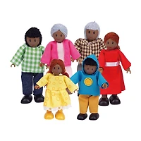 Hape Happy Doll Set: African American 6-pc. Doll