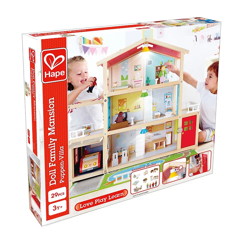 Hape Doll Family Mansion Dollhouse