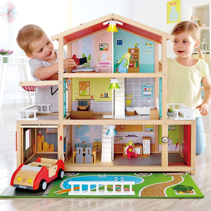 Hape Doll Family Mansion Dollhouse