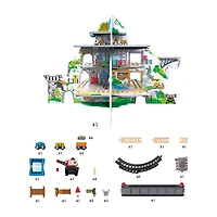 Hape Railway Mighty Mountain Mine Set Interactive Toy