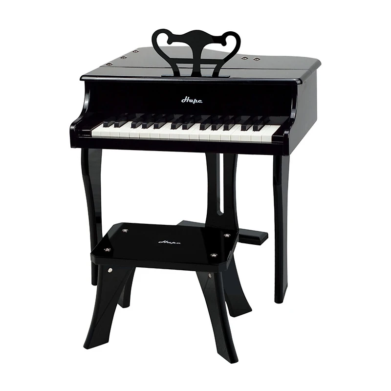 Hape Happy Grand Piano - Black Musical Instrument