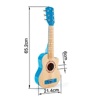 Hape First Musical Guitar: Blue Lagoon Musical Instrument