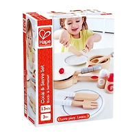 Hape Cook & Serve Set - 13 Piece Play Kitchen