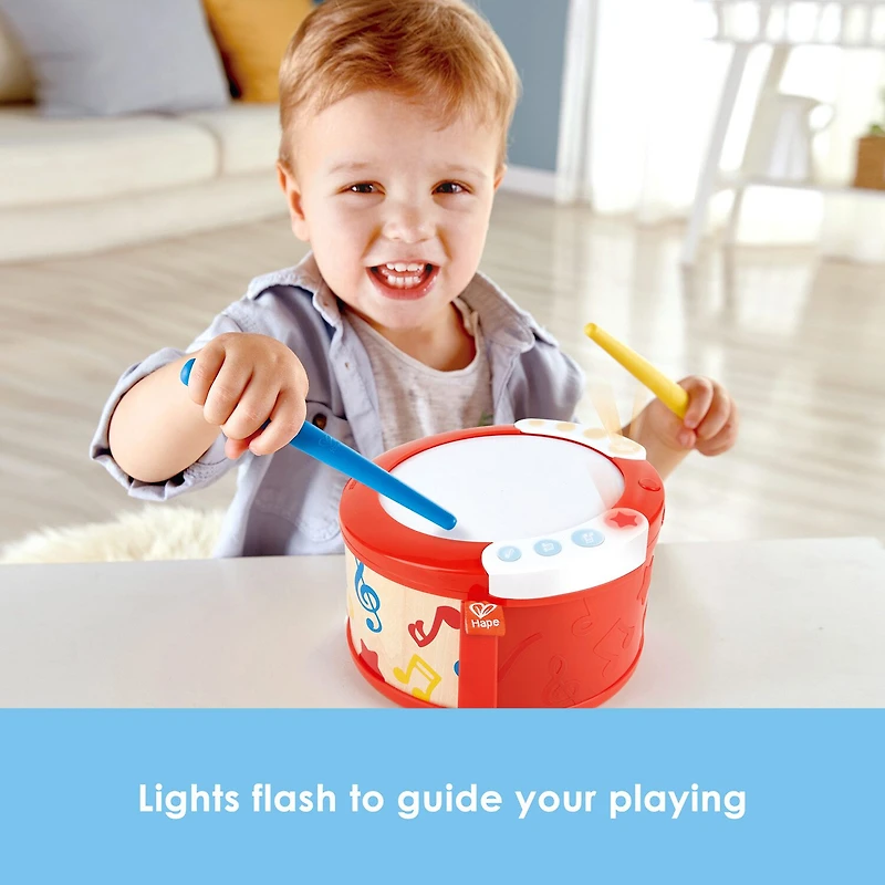 Hape Electronic Drum Instrument Toy Musical Instrument