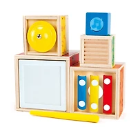 Hape Odyssey Stacking Music Set Interactive Toy
