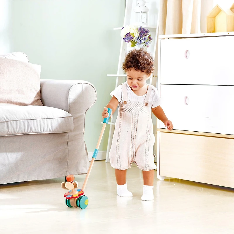 Hape Push & Pull Dancing Butterflies Discovery Toy