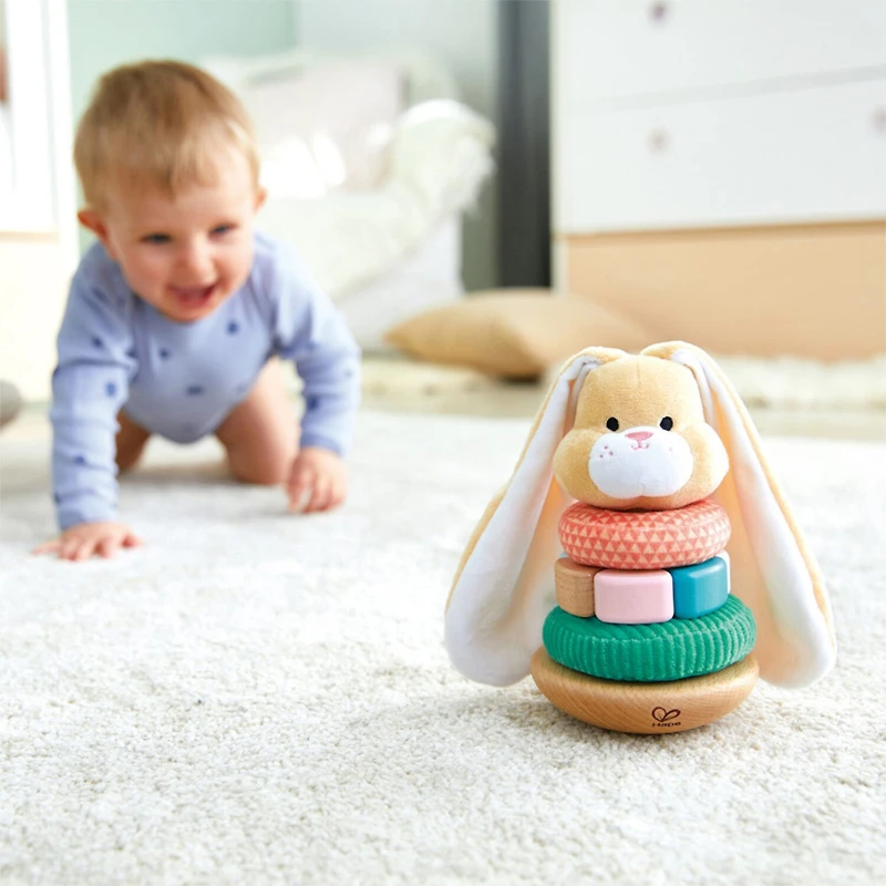 Hape Bunny Stacker Toy Discovery Toy