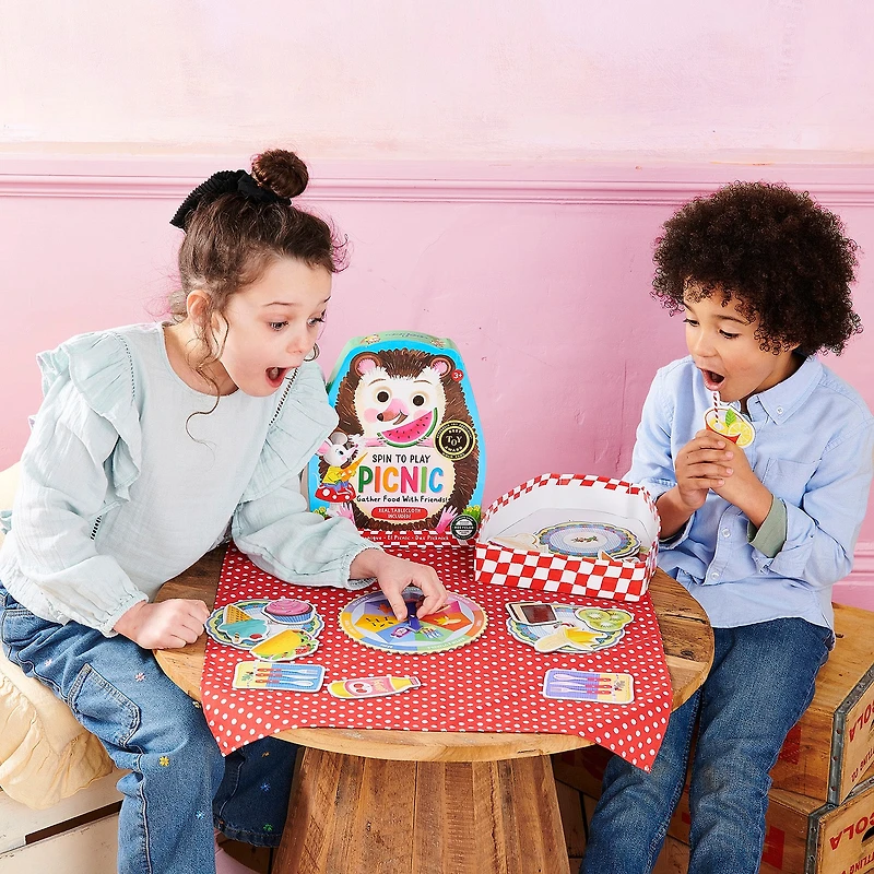 Eeboo Spin To Play Picnic Discovery Toy